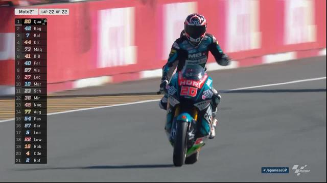 Moto 2, GP du Japon: victoire de Fabio Quartararo (FRA)