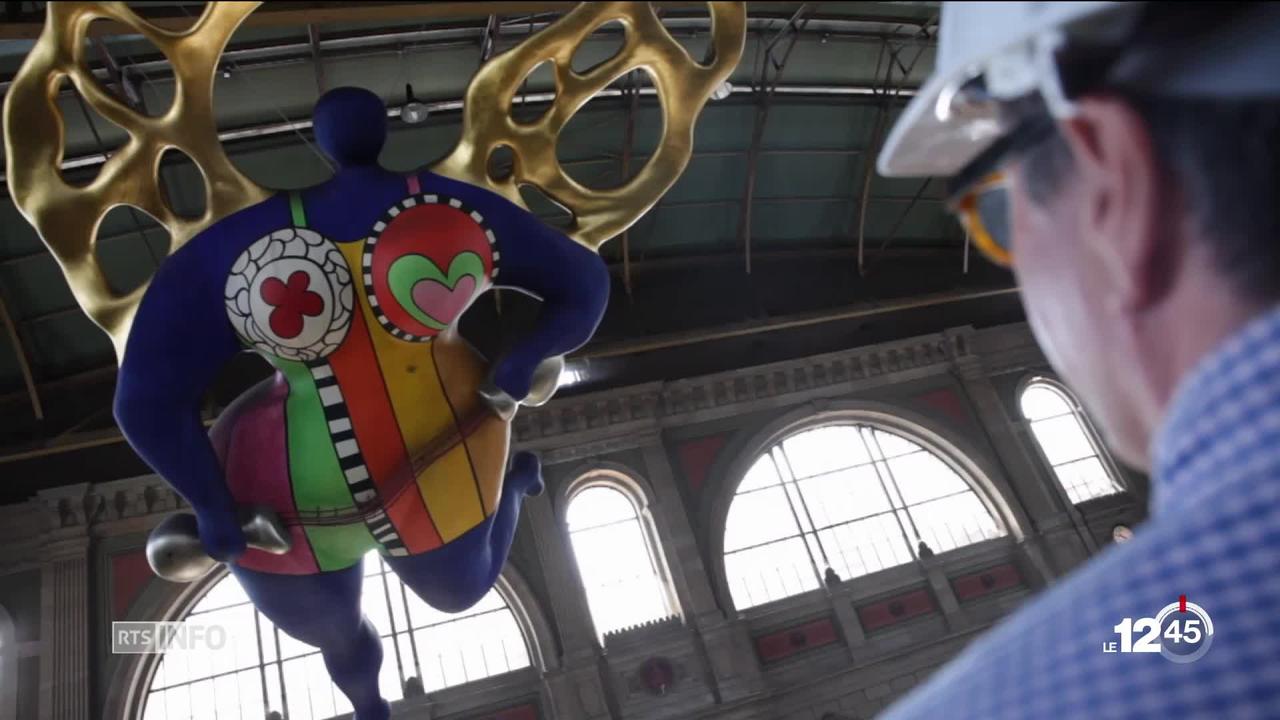 « L’ange protecteur » de la gare de Zurich part en rénovation