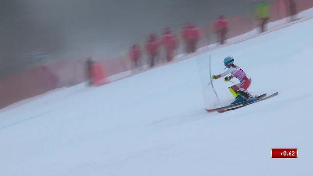 Slalom de Killington (USA), 1re manche dames: Elina Stoffel (SUI)