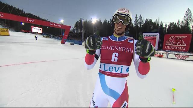 Levi (FIN), Slalom messieurs, 2e manche: Ramon Zenhäusern (SUI)