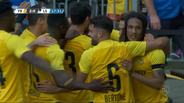 31e journée, Young Boys – Lausanne (2-0): 18e, Fassnacht