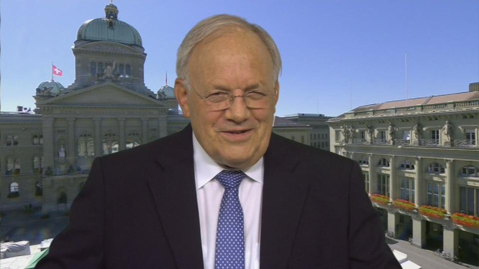 Johann Schneider-Ammann: "On me parle souvent du discours sur le rire et je m'en réjouis."