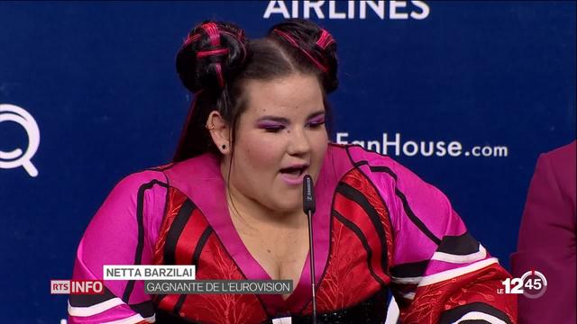 Isra?l remporte l'Eurovision avec Netta Barzilai et son titre f?ministe "Toy"