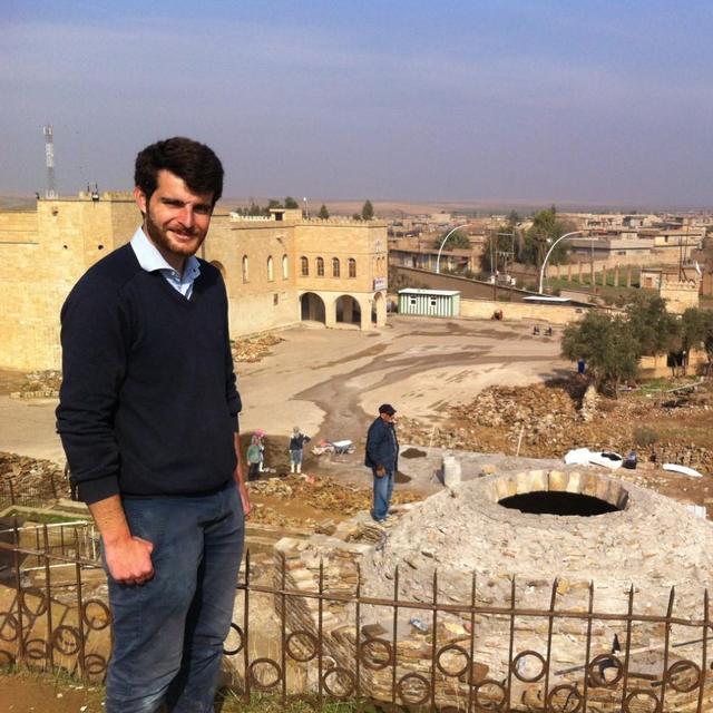 Guillaume de Beaurepaire architecte de l'ONG Fraternité en Irak [RTS - Marion Touboul]