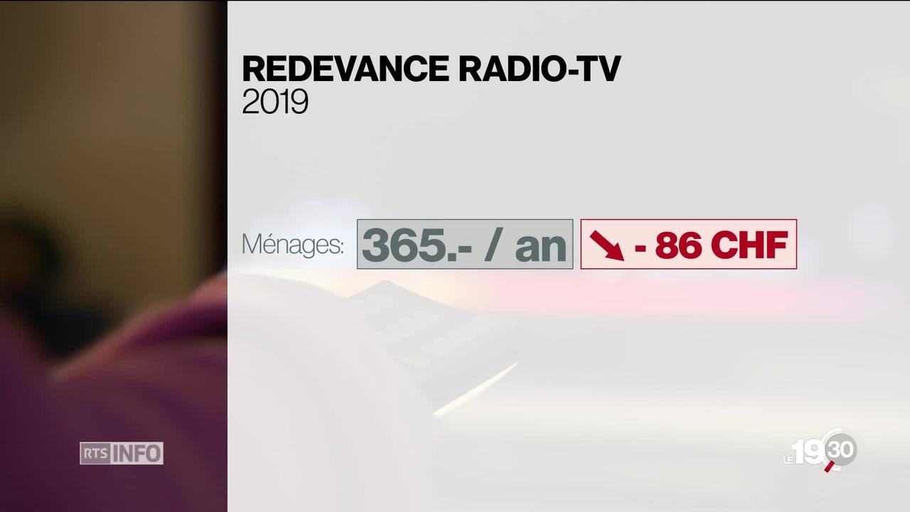 La redevance radio-tv s'élèvera à 365.- francs par ménage dès le 1er janiver 2019. La société Serafe enverra les factures.