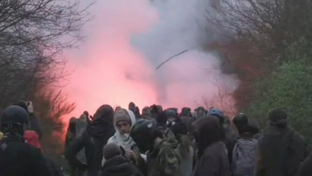 L'évacuation de "squats" à Notre-Dame-des-Landes