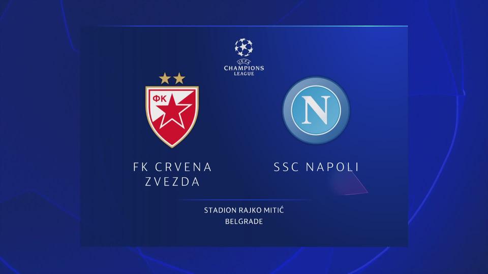 Ligue des champions, 1ère journée : ER Belgrade - Naples (0-0)