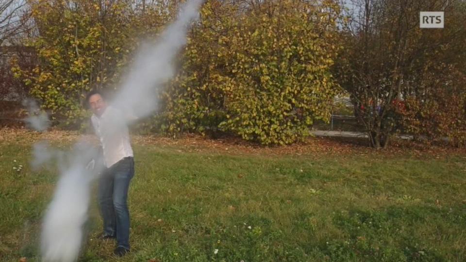 L'expérience du mois: comment transformer une bouteille d'eau en fusée?