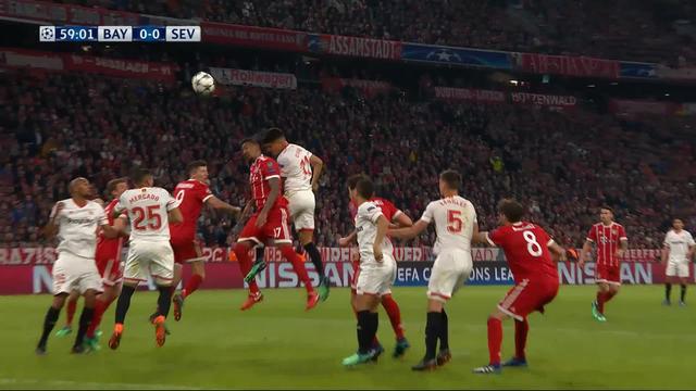 ¼ de finales, Bayern Munich – Séville (0-0): le meilleur du match