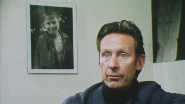 Le photographe suisse Jean Mohr en 1976. [RTS]
