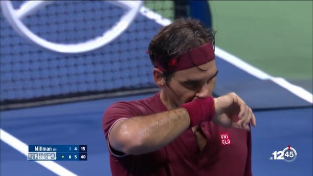 US OPEN: amère défaite pour Federer en huitièmes de finale, battu par John Millman, 55e au classement