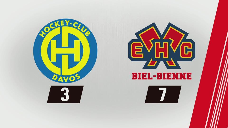 Davos - Bienne (3-7): Tous les buts