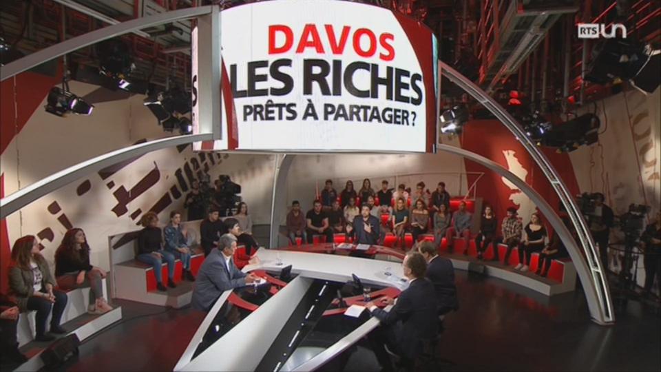 Davos: les riches prêts à partager?