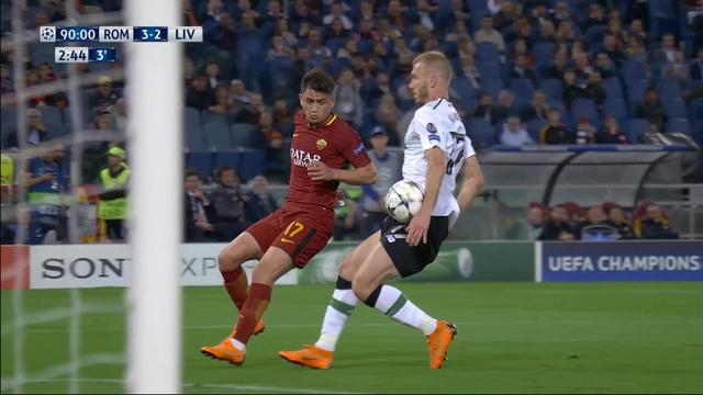 1-2 finale retour, Rome – Liverpool (4-2): 93e, Nainggolan (penalty)