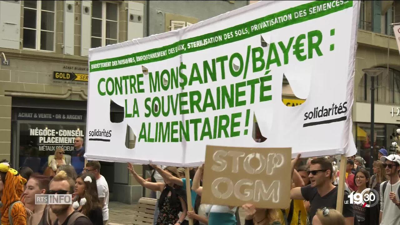 Monsanto: un millier de personnes ont manifesté à Morges pour une agriculture plus écologique