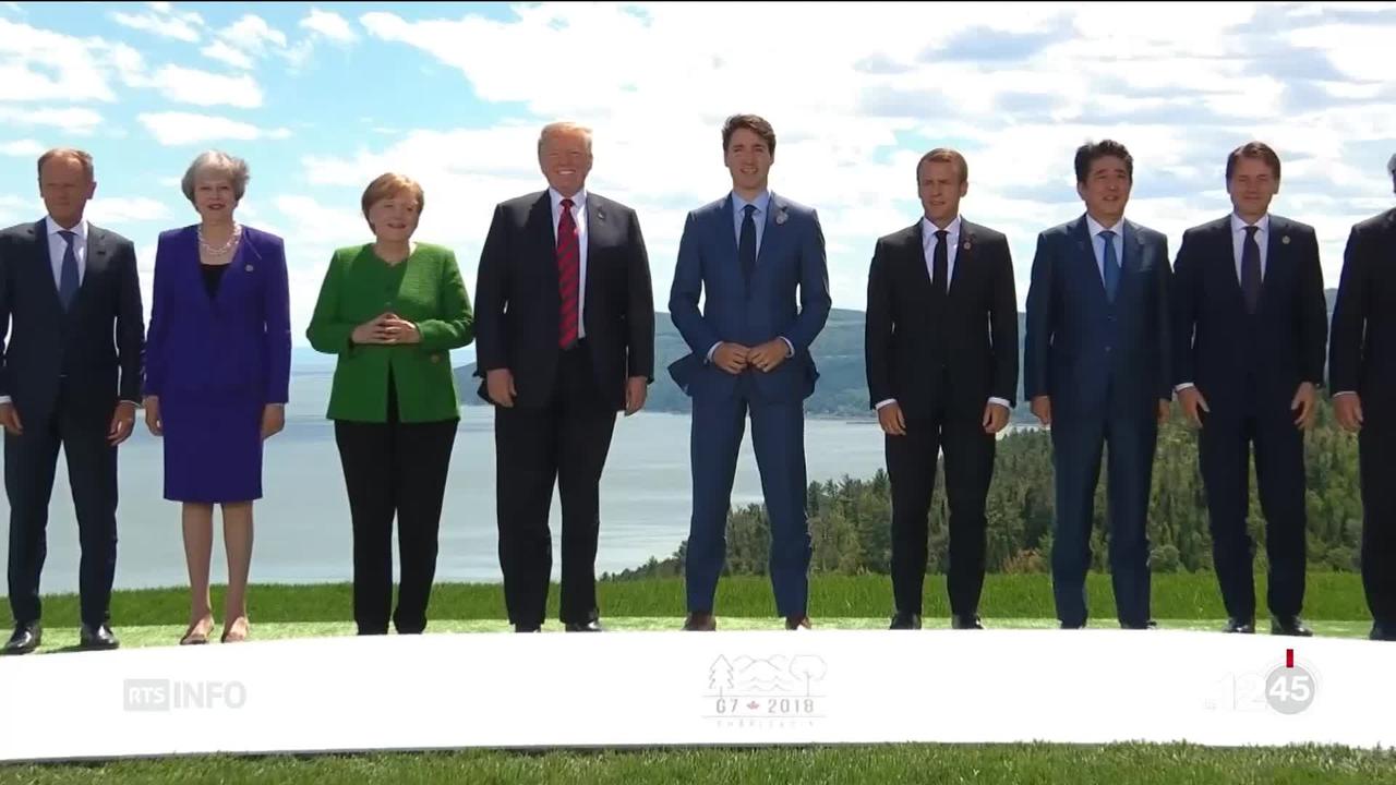 Canada G7: ce sommet se déroule sur fond de tensions entre les Etats-Unis et ses partenaires