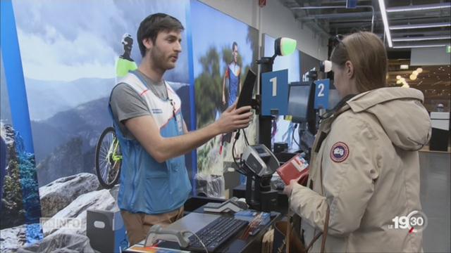 Decathlon impose à ses clients d'ouvrir préalablement un compte avant de passer à la caisse