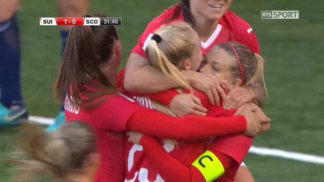Football féminin, Suisse - Ecosse (1-0): les Suissesses s'imposent
