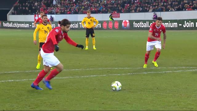 Gr.2, Suisse – Belgique (1-2): 26e, Ricardo Rodriguez marque sur penalty