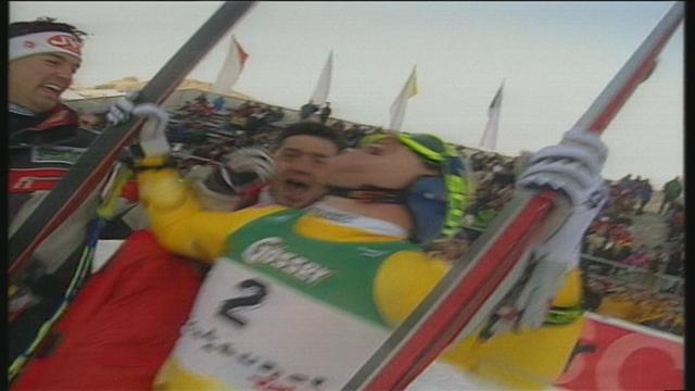 Ski alpin : Didier Cuche domine la Streif en 1998