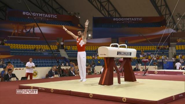 Gymnastique: la Suisse en finale du concours par équipes messieurs aux Mondiaux de Doha