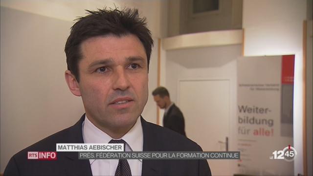 Formation continue: réaction de Matthias Aebischer, président de la Fédération suisse