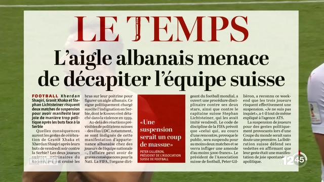 Revue de presse: retour sur le geste des trois joueurs de l’équipe suisse