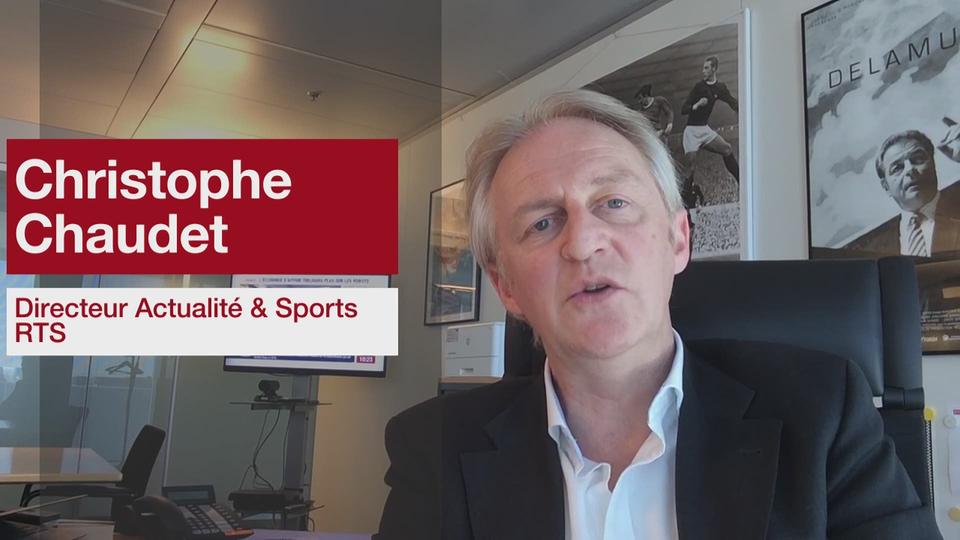 Info Verso: les explications de Christophe Chaudet, Directeur Actualité et Sports RTS