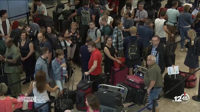 L'aéroport de Genève quasiment paralysé le temps d’un orage vendredi en début de soirée entraînant des perturbations jusqu’à samedi