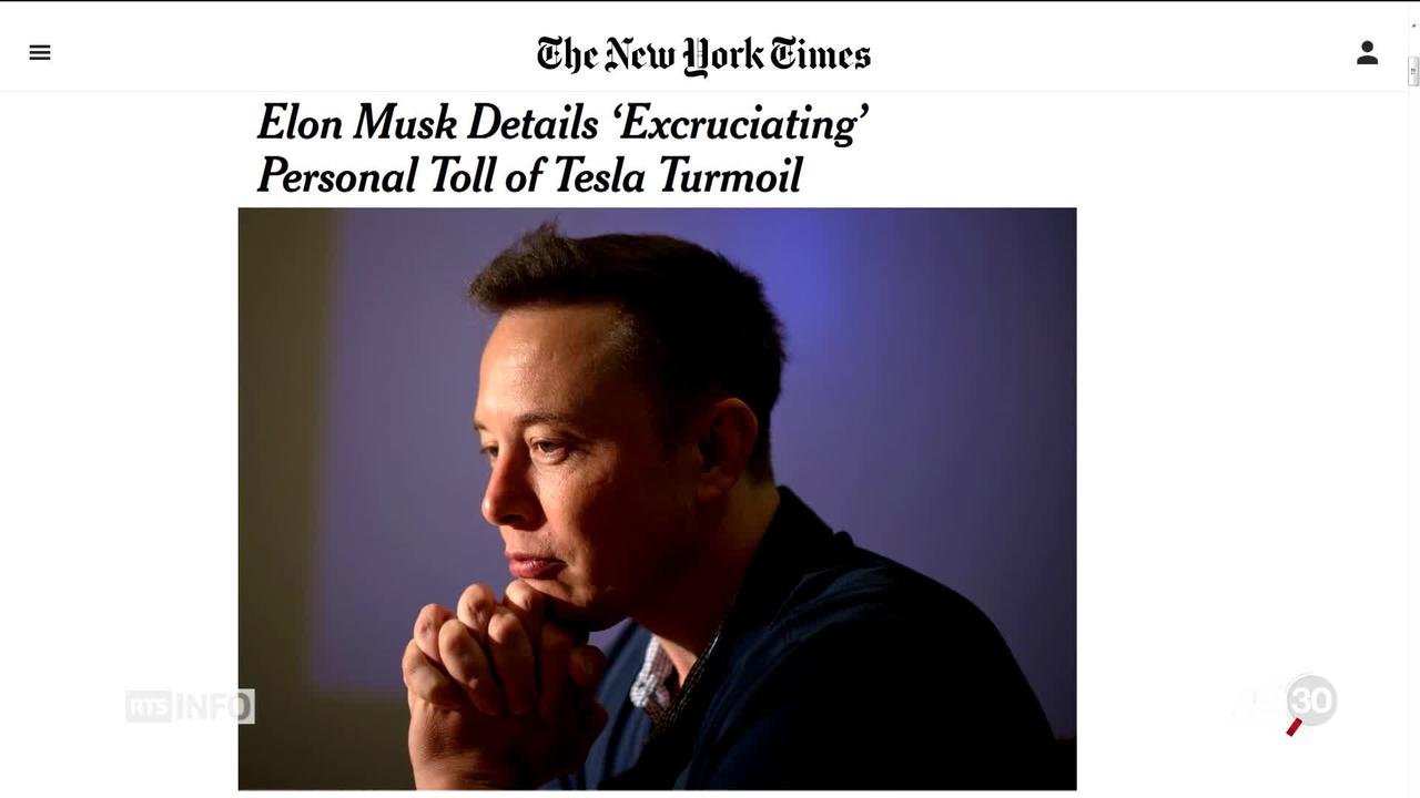 Elon Musk, le patron de Tesla devra débourser 40 millions de dollars d'amende pour avoir trompé les investisseurs