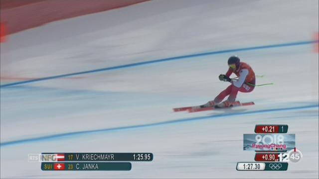 JO de Pyeongchang: la sélection suisse se prépare pour la descente à ski