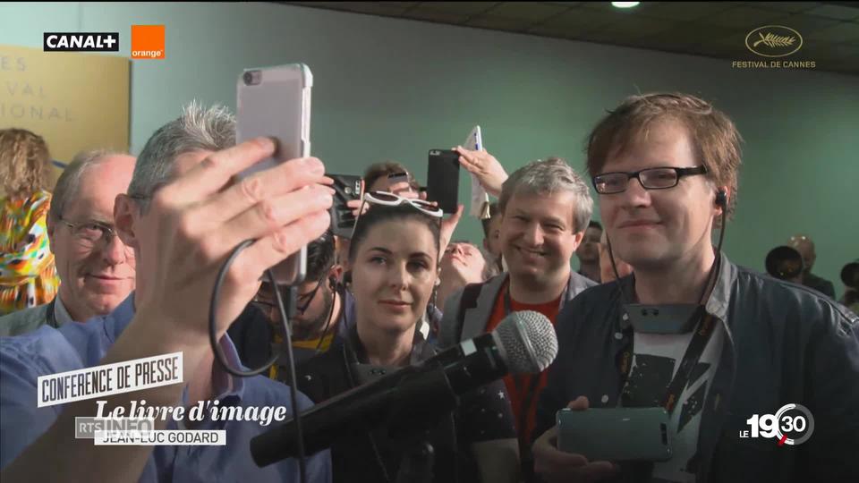 "Le Livre d'image", le dernier opus de Jean-Luc Godard fait le buzz à Cannes où le film est en compétition officielle