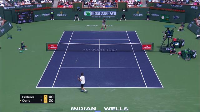 Tennis - Indian Wells: Roger Federer s’est durement qualifié
