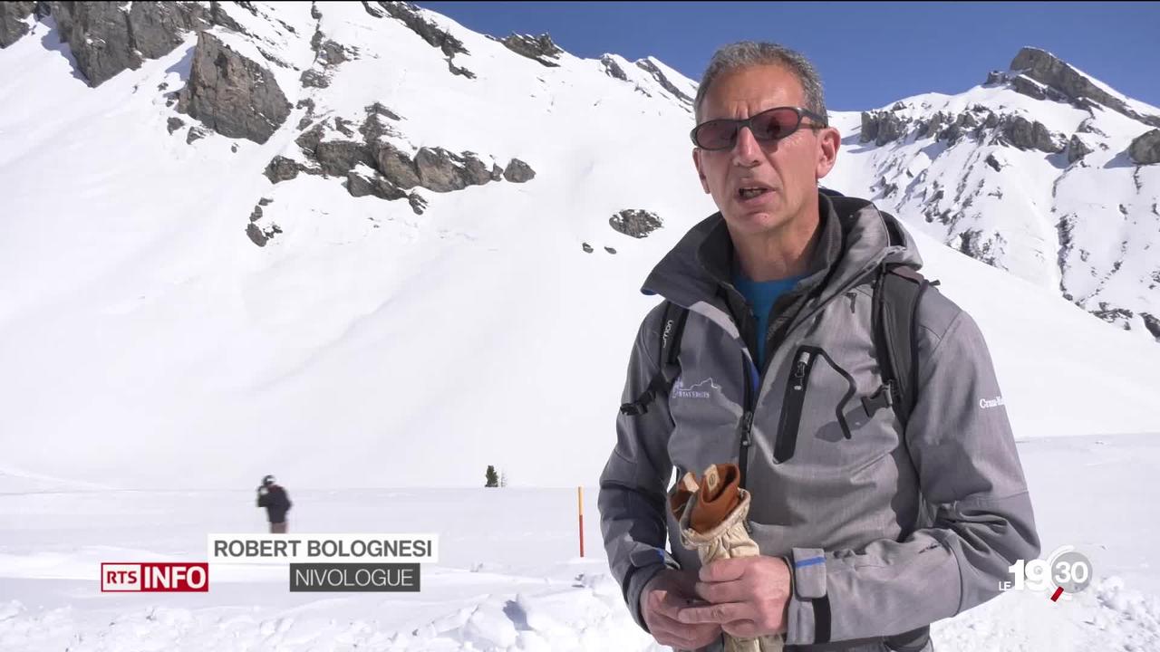 Danger d'avalanches: appel à la prudence