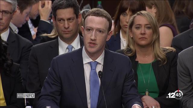 Données Facebook: Mark Zuckerberg n’a pas su répondre aux sénateurs