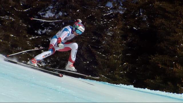 Crans-Montana (SUI), combiné alpin dames, 1re manche: Michelle Gisin (SUI)