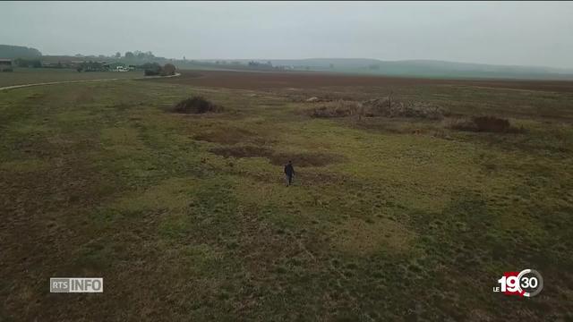 Cent ans après la Grande guerre, la pollution des obus imprègne toujours le nord est de la France, comme à Verdun