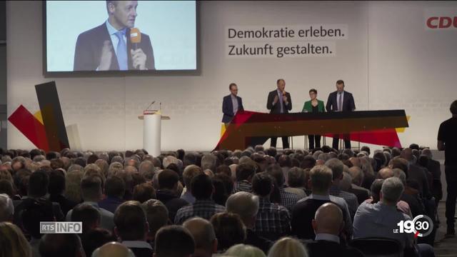 La CDU, parti d'Angela Merkel, cherche un successeur. Le congrès vient de s'ouvrir.