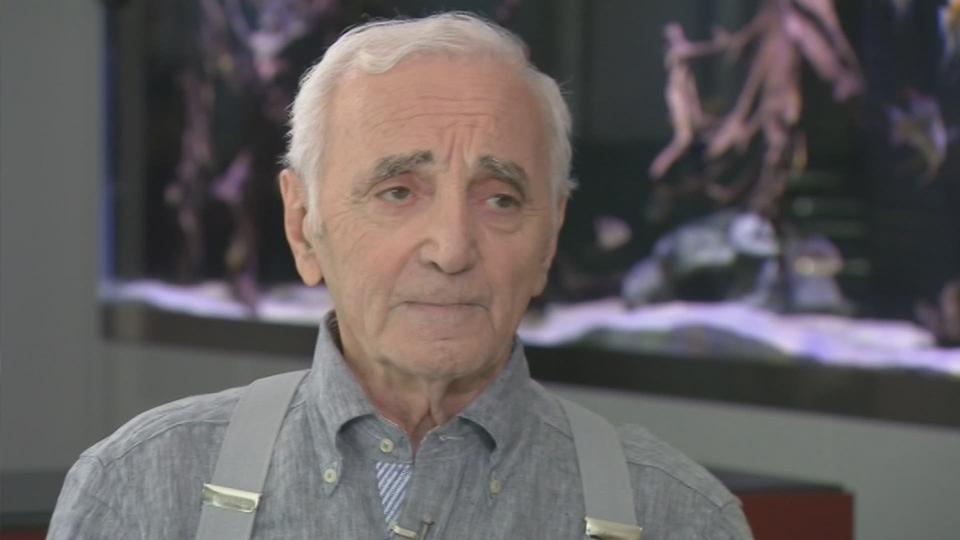 Charles Aznavour: "J'aurais voulu être le premier chanteur centenaire"