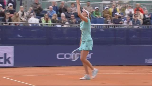 WTA Lugano, finale dames: Sabalenka (BLR) - Mertens (BEG) 5-7 2-6