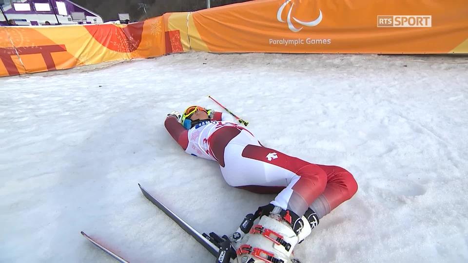 Géant messieurs: Théo Gmür décroche sa 3e médaille d'or!