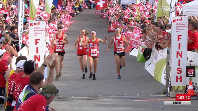 Championnats d'Europe, Mendrisio (SUI), relais mixte: les Suisses d?crochent le titre