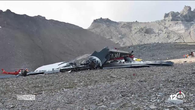 Crash d'aviation au Piz Segnas dans les Grisons: le secteur a été bouclé, l'information est livrée au compte-gouttes