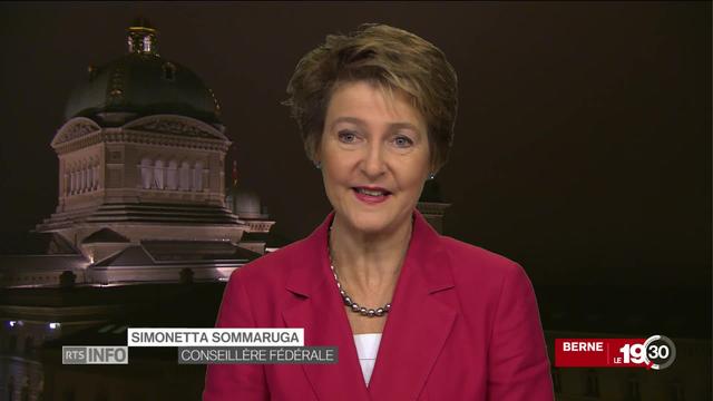 Initiative sur l'autodétermination : l'interview de la conseillère fédérale Simonetta Sommaruga