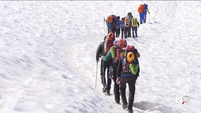 Le Mont-Blanc victime de son succès. Une réservation est dorénavant indispensable pour se rendre au Refuge du Goûter