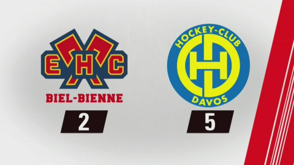 Acte 1, Bienne - Davos (2-5): tous les buts