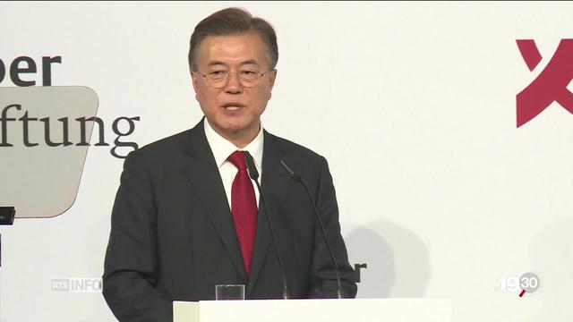 Moon Jae-In, le président sud-coréen joue le rôle du pacificateur