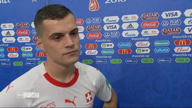 Gr.E, Serbie – Suisse (1-2) : interview de Granit Xhaka