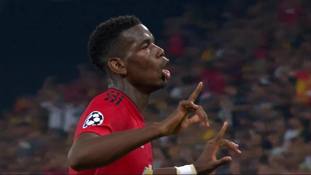 Young Boys – Manchester United (0-1): 35e, Pogba trouve la lucarne bernoise et ouvre le score