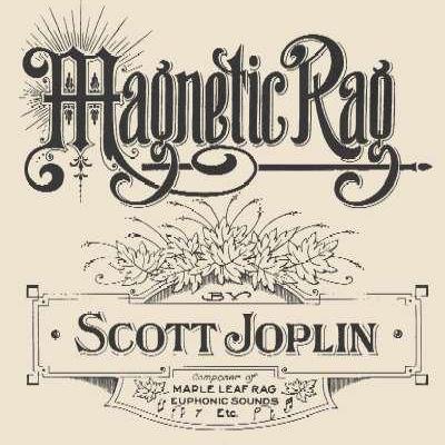 Magnetic Rag par Scott Joplin, partition [wikipedia]